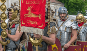 Roman Imperial legion soldiers