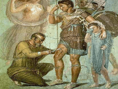 A Roman doctor and surgery