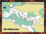 Ancient Roman Empire Map - Cappadocia