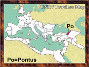 Ancient Roman Empire Map - Pontus