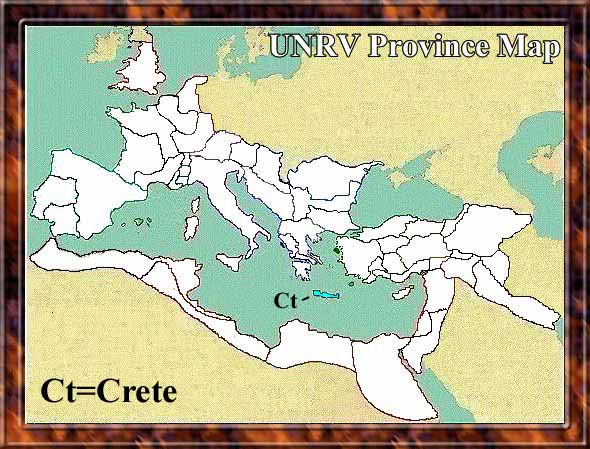 Map of Crete