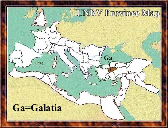 Map of Galatia