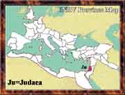 Ancient Roman Empire Map - Judaea