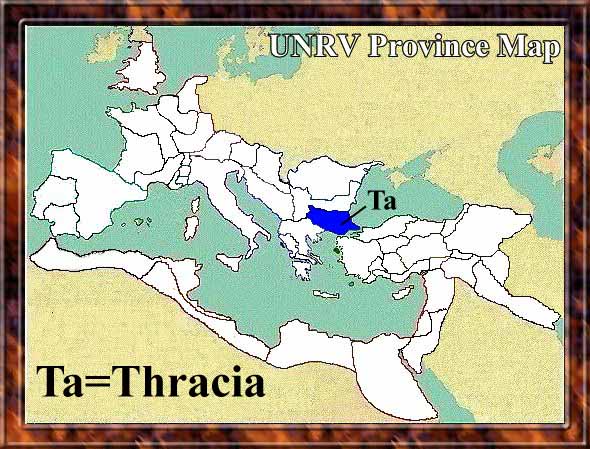 Map of Thrace