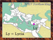 Ancient Roman Empire Map - Galatia