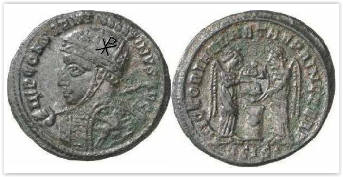 Battle At Milvian Bridge,Constantine/'s Roman Bronze 6-Coin Collection,Boxed Set