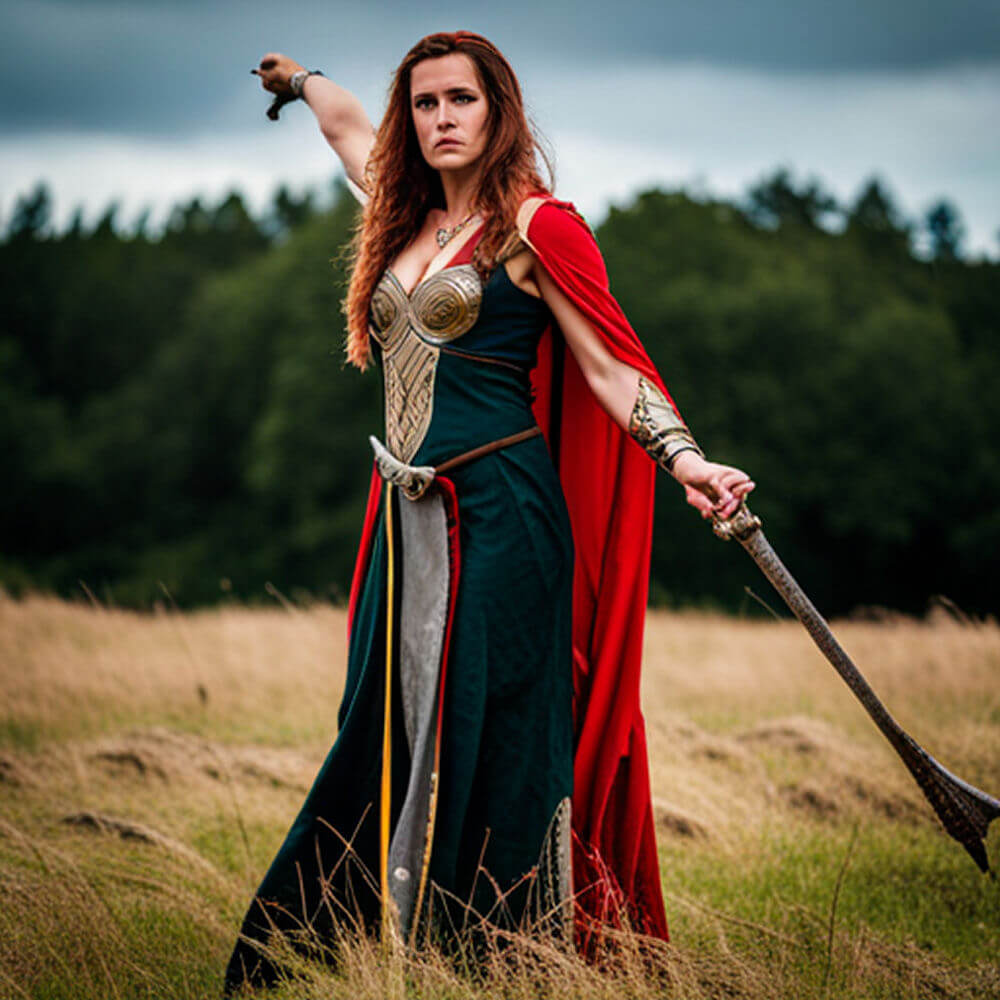 Boudicca, Queen of the Iceni Tribe of Britannia