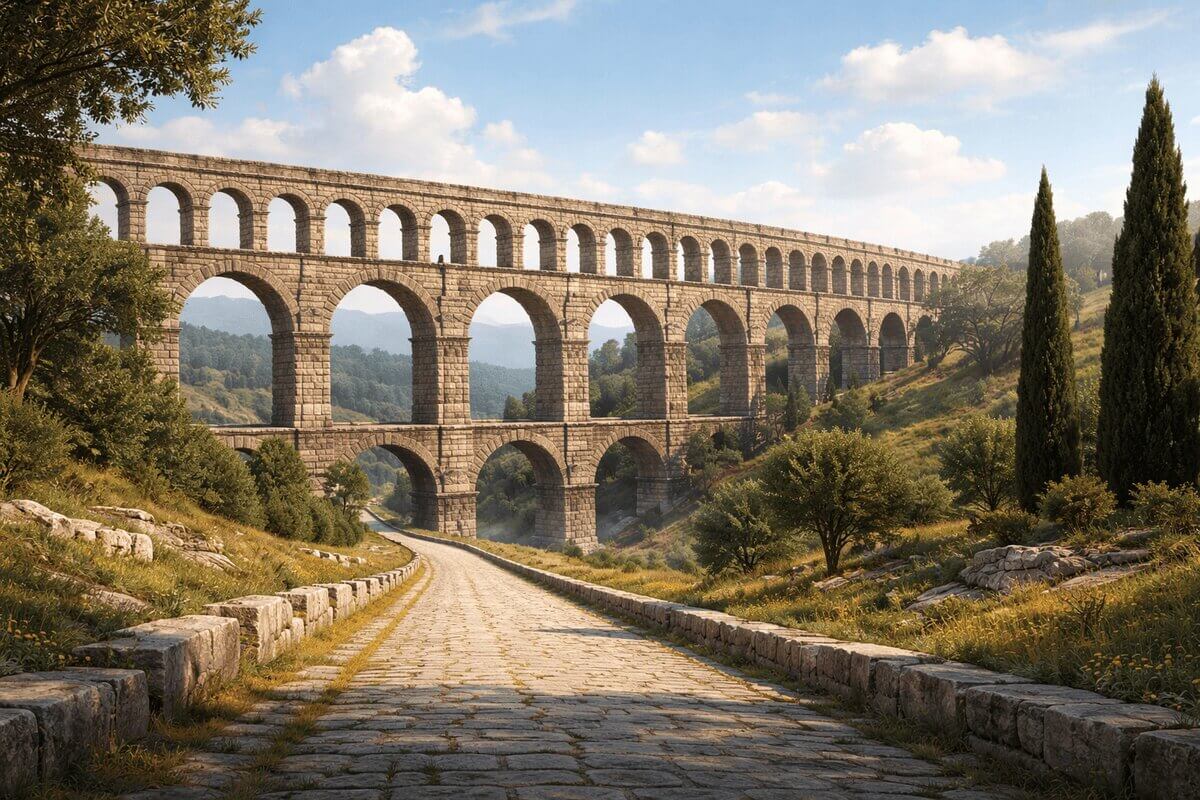 Roman Construction Methods Examples Of Roman Engineering