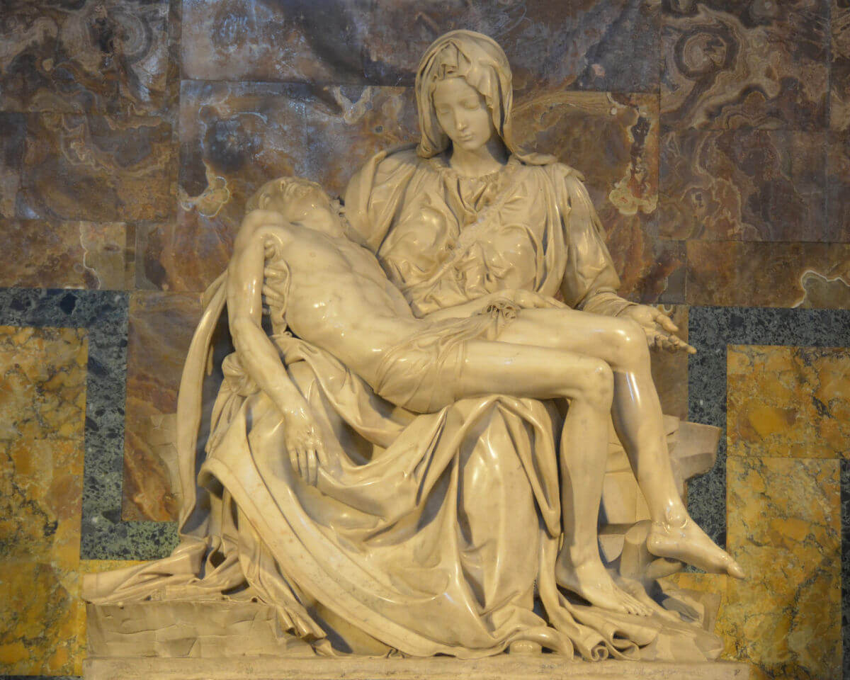 The Pietà by Michelangelo