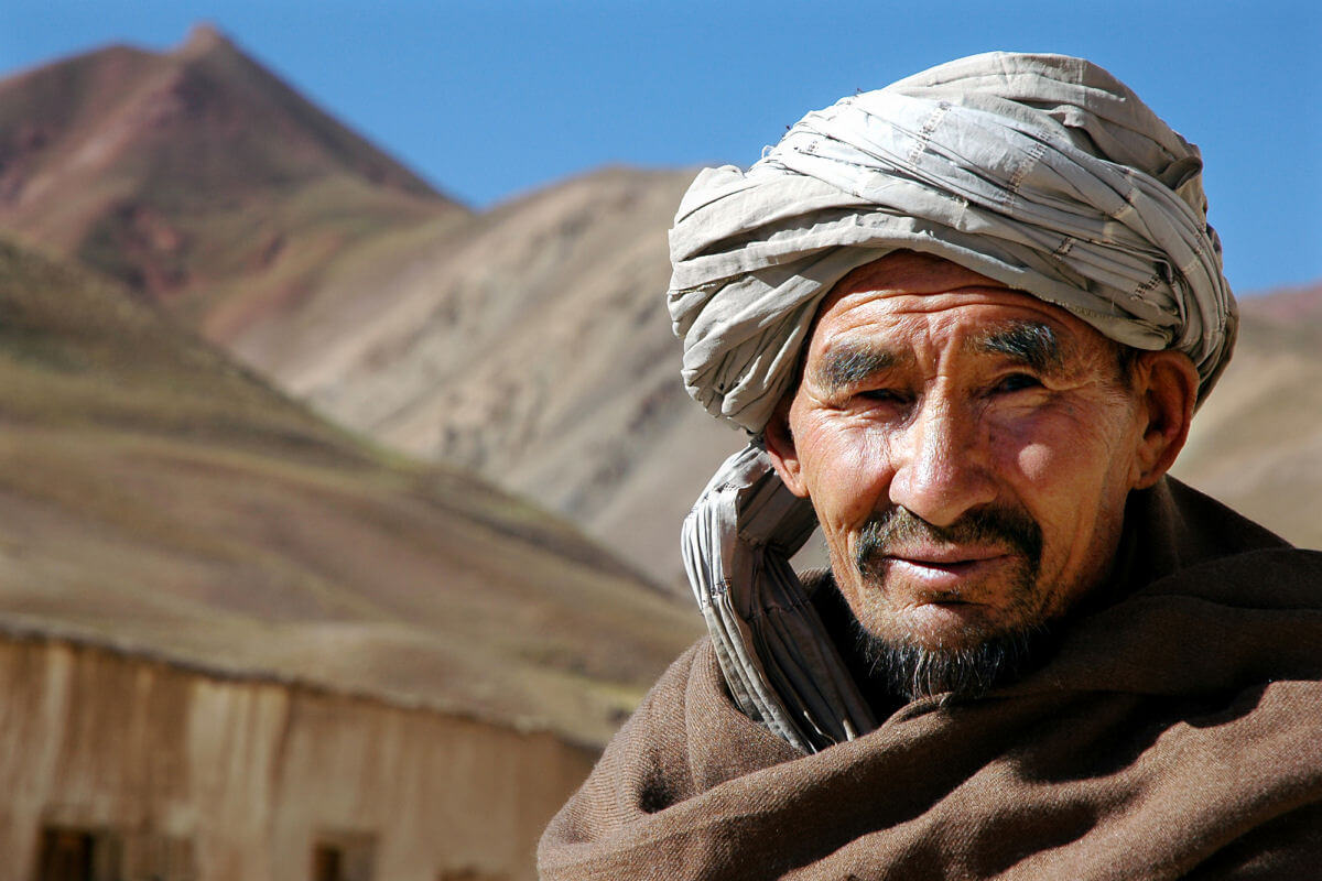 A man in a turban