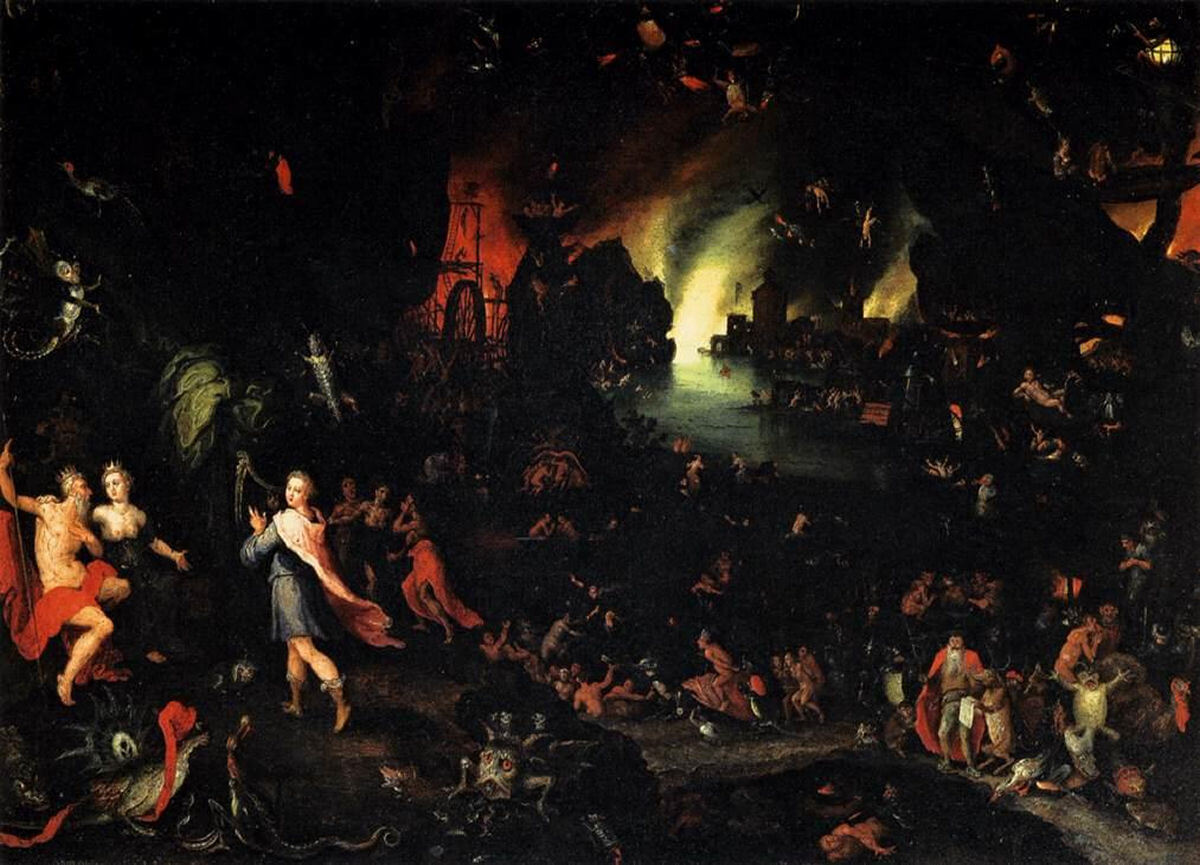 Orpheus in the Underworld by Jan Brueghel the Elder (1594)