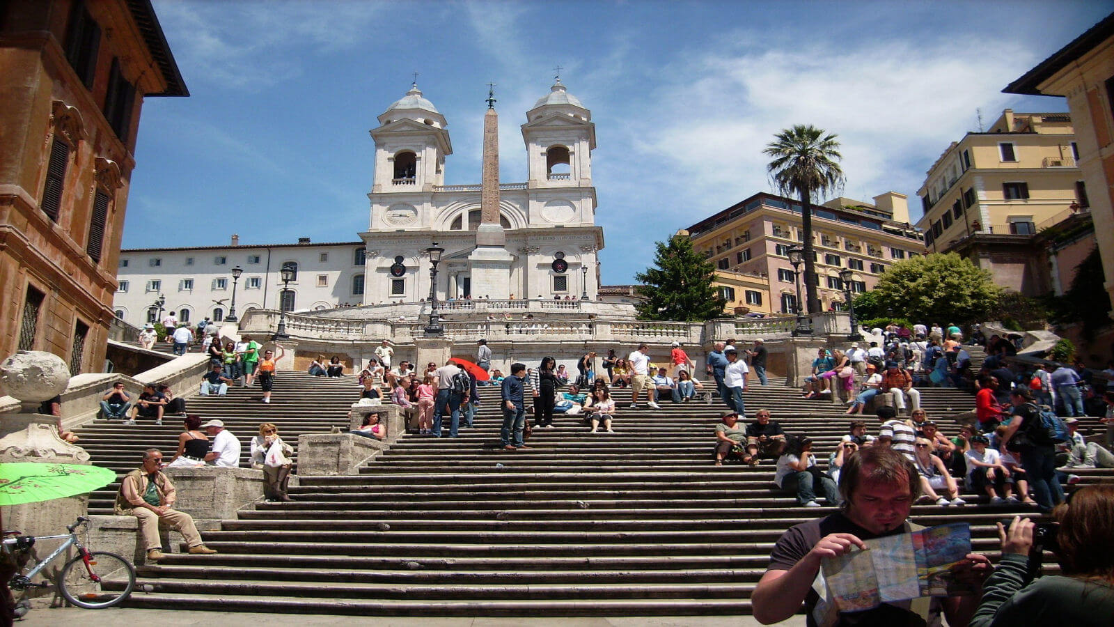 The Spanish Steps in Rome