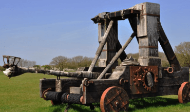 A Roman catapult