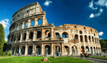 The Colosseum in Rome