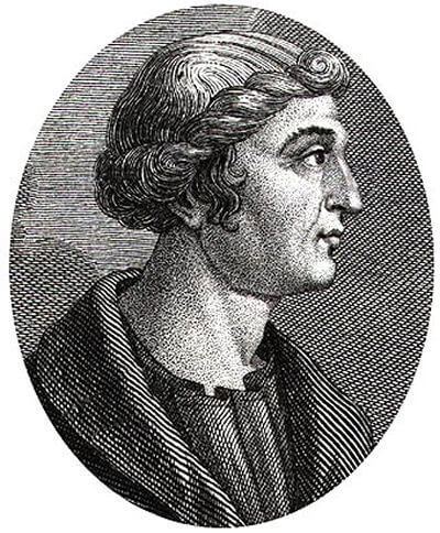 A drawing of Cassius Dio