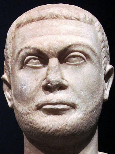 The Roman Emperor Diocletian
