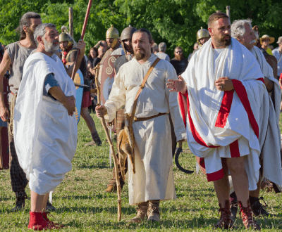 ancient roman robe