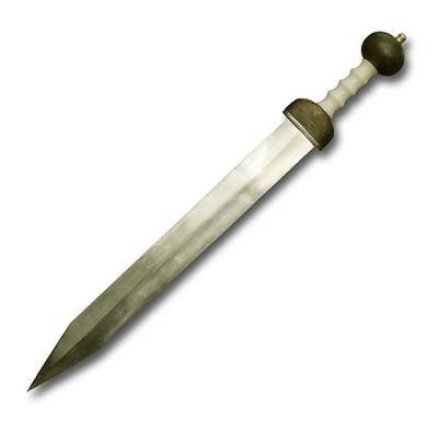 A Roman gladius sword