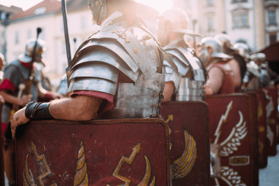 Roman Praetorian Guard soldiers