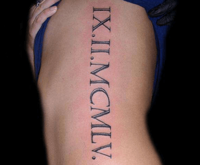 85 examples of the beautiful and meaningful roman numeral tattoo