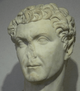 A bust of prominent Roman general Lucius Cornelius Sulla Felix